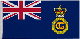 His Majesty's Coastguard Polyester 5'x3' Flag