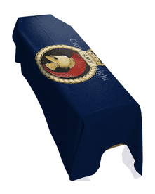 HMS AJAX PREMIUM COFFIN DRAPE
