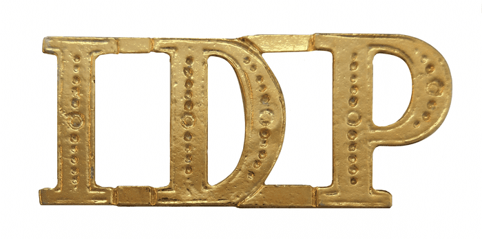 IDP Independent Gilded Abbreviation For Orange Order Collarette - WG052