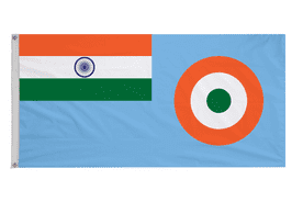 Indian Air Force Flag with Eyelets