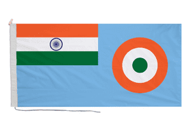 Indian Air Force Flag with Rope & Toggle