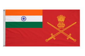 Indian Army Flag with Eyelets