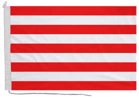 Indonesia Naval Jack Flag with Eyelets