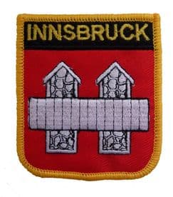 Innsbruck Austria Shield Embroidered Patch