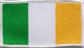 Ireland Large Rectangular Embroidered Patch (a173)