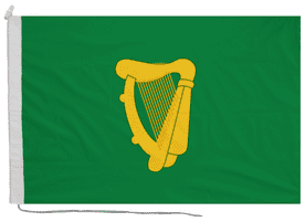 Ireland Naval Jack Flag with Rope & Toggle