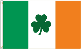 Ireland Shamrock Polyester 5'x3' Flag