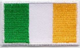 Ireland Tiny Rectangular Embroidered Patch (a471)
