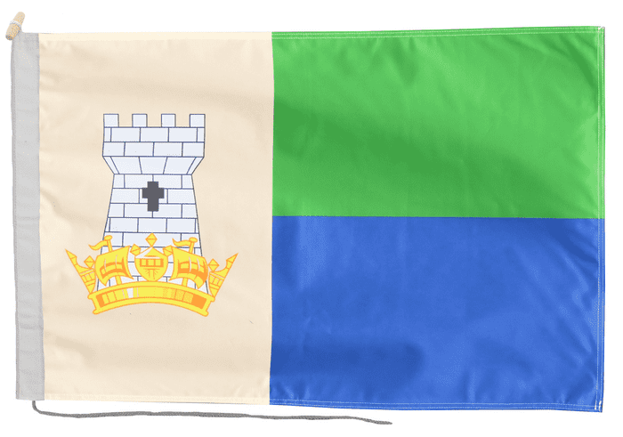 Isle of Portland Flag with Rope & Toggle