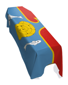 ISLE OF PURBECK FLAG PREMIUM COFFIN DRAPE (MADE TO ORDER)