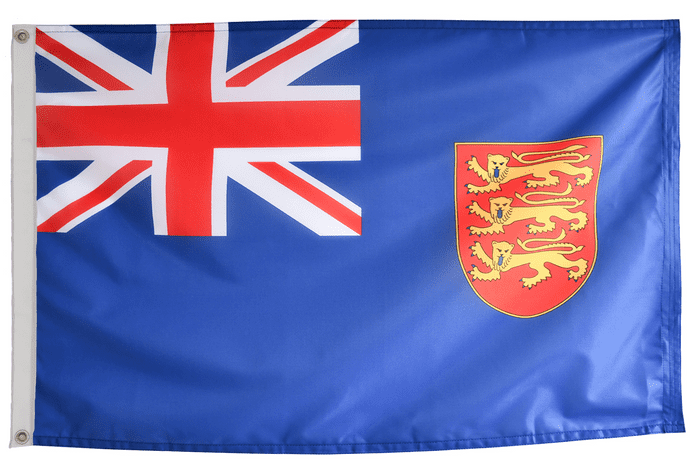 Jersey Government Ensign Flag with Eyelets