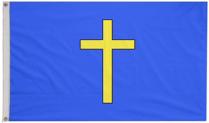 Jersey Parish Saint Ouen Flag with Eyelets