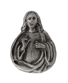 Jesus Pewter Pin Badge