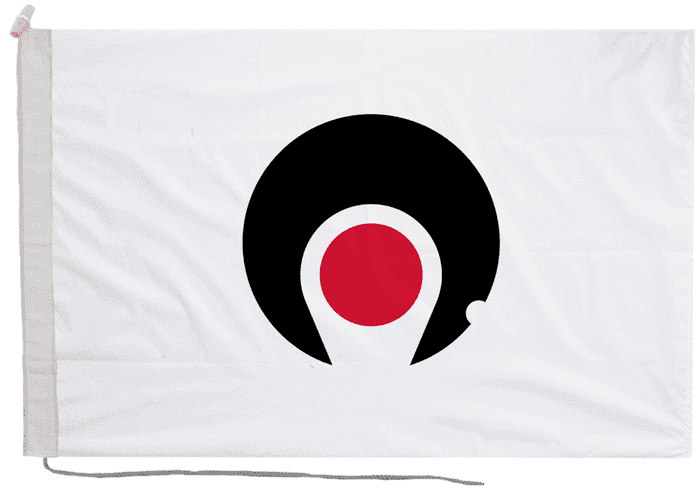 Kagoshima Prefecture Japan Flag with Rope & Toggle