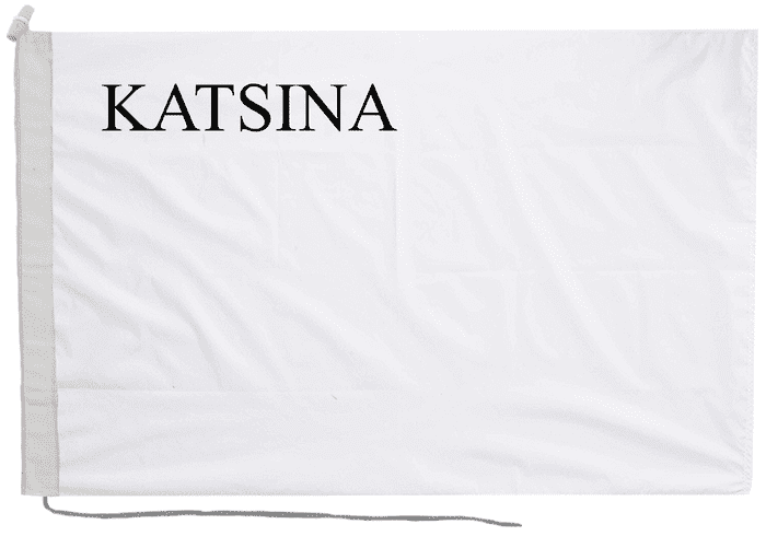 Katsina State Nigeria Flag with Rope & Toggle