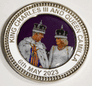 King Charles III and Queen Camilla Commemorative Coin Medal in Box