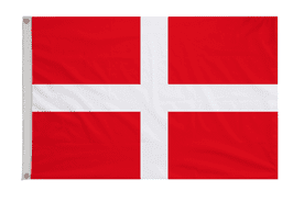 Knights Hospitaller Flag with Eyelets