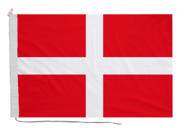 Knights Hospitaller Flag with Rope & Toggle