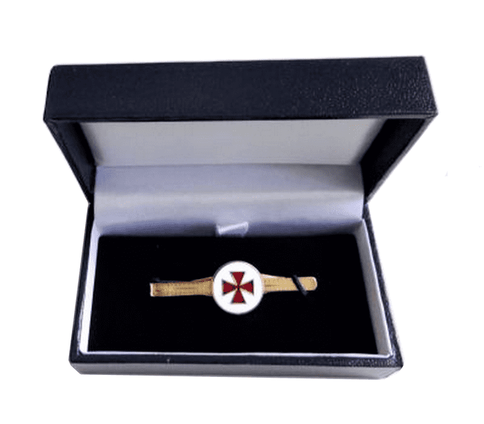 Knights Templar Cross Pattée Masonic Freemasonry Tie-Slide - K032TS