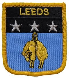 Leeds Shield Embroidered Patch