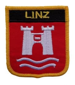 Linz Austria Shield Embroidered Patch