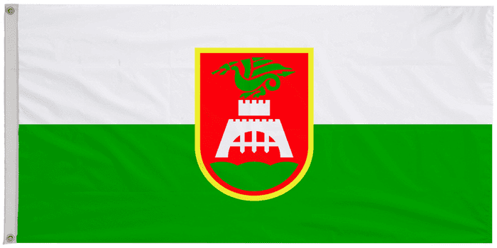 Ljubljana 1979 to 1996 Slovenia Flag with Eyelets