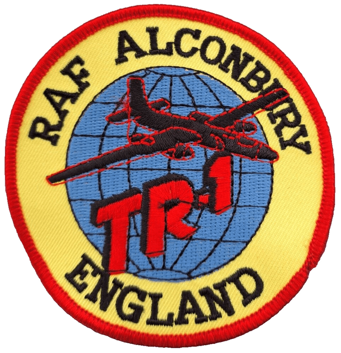 Lockheed TR-1 RAF Alconbury Embroidered Patch