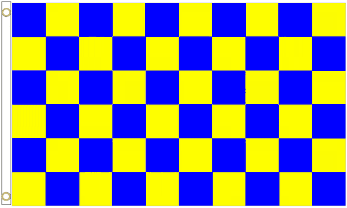 Longford GAA Check Colours Ireland Polyester Flag