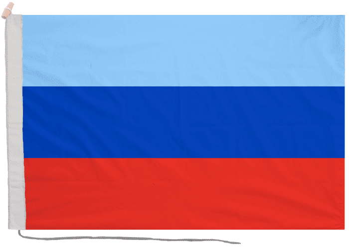 Luhansk People's Republic Russian Federation Flag with Rope & Toggle