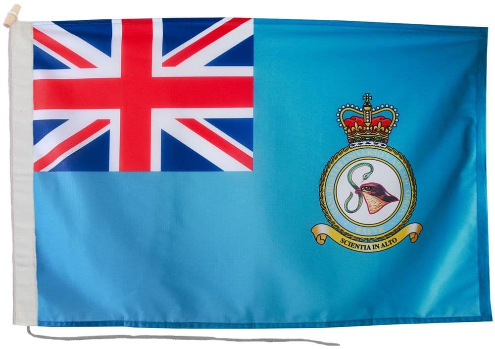 Manchester University Air Squadron RAF Ensign Flag with Rope & Toggle