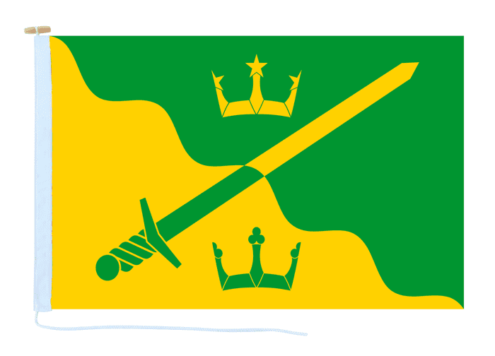 Marden Flag with Rope & Toggle