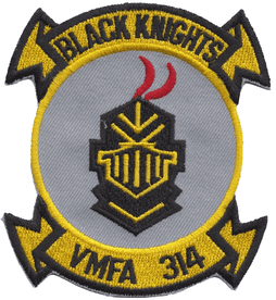 Marine Fighter Attack Squadron 314 VMFA-314 United States  Marine Corps USMC Embroidered Patch