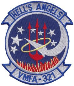 Marine Fighter Attack Squadron 321 VMFA-321 US Marine Corps Reserves USMCR Embroidered Patch