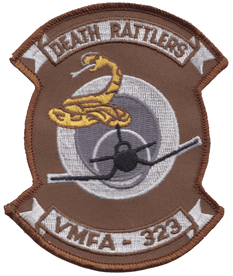 Marine Fighter Attack Squadron 323 VMFA-323 United States Marine Corps USMC Embroidered Patch