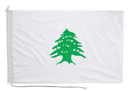 Maronites Flag with Rope & Toggle