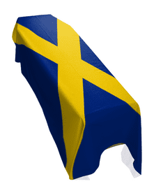 MERCIA KINGDOM FLAG PREMIUM COFFIN DRAPE (MADE TO ORDER)