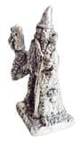 Merlin the Wizard Solid Pewter Ornament - Hand Made In Cornwall