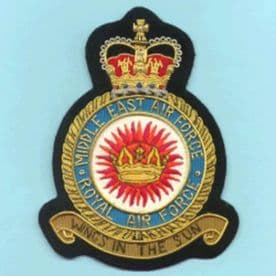 Middle East Royal Air Force - GOLD WIRED Blazer Embroidered Badge