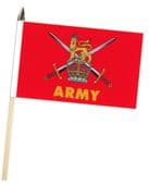 MILITARY LARGE HAND WAVING FLAGS