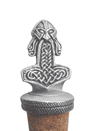 Mjölnir Thor's War Hammer Viking Pewter Bottle Stopper