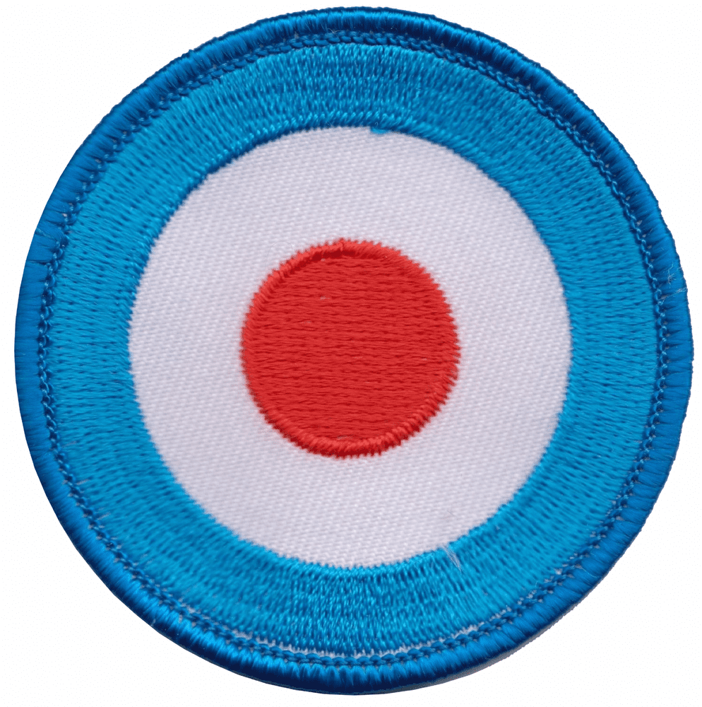 MOD Target Embroidered Badge a340