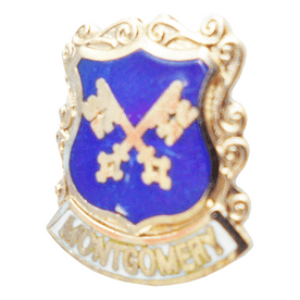 Montgomery Town Keys Pin Badge