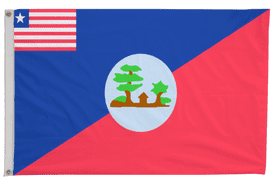 Montserrado Liberia Flag with Eyelets