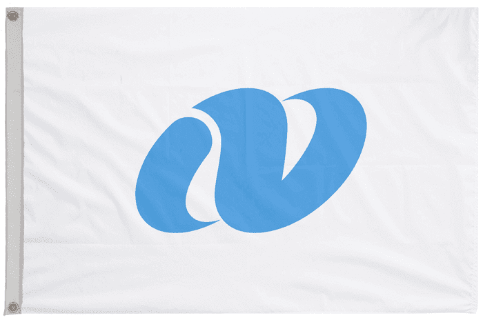 Nagasaki Prefecture Japan Flag with Eyelets