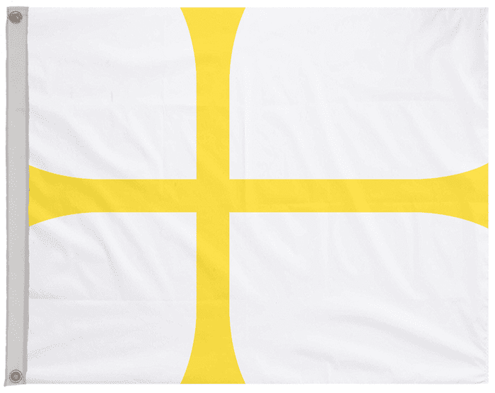 Nord-Trøndelag County Norway Flag with Eyelets