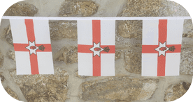 Northern Ireland Flag Bunting - Various Lengths