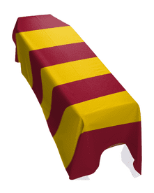 NORTHUMBRIA KINGDOM FLAG PREMIUM COFFIN DRAPE (MADE TO ORDER)