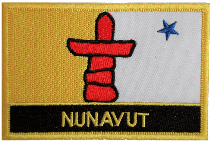 Nunavut Embroidered Rectangular Patch