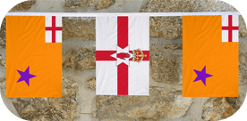 Orange Order and Northern Ireland Alternate Flag Bunting