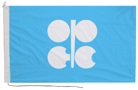 Organization of the Petroleum Exporting Countries OPEC Flag with Rope & Toggle